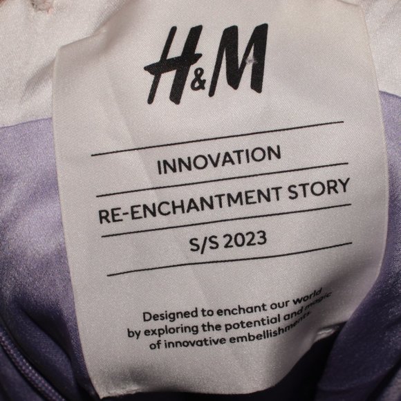 H&M Innovation Embellished Jacquard Weave Sleeveless Mini Dress XS - Picture 14 of 16